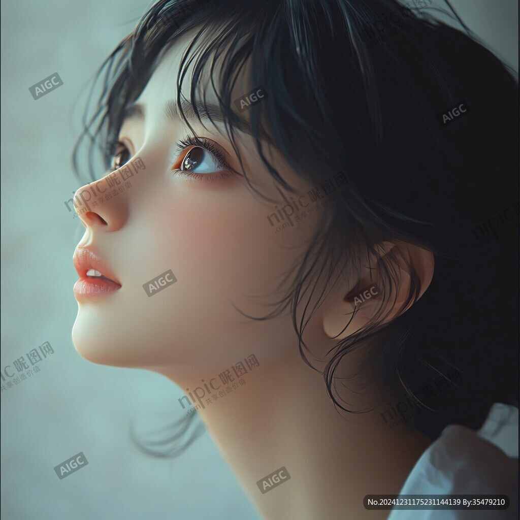 板绘人像