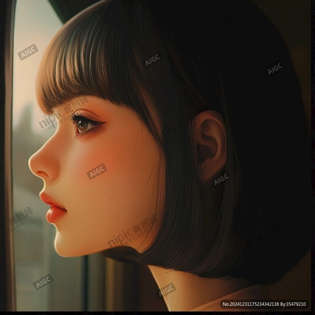 板绘人像