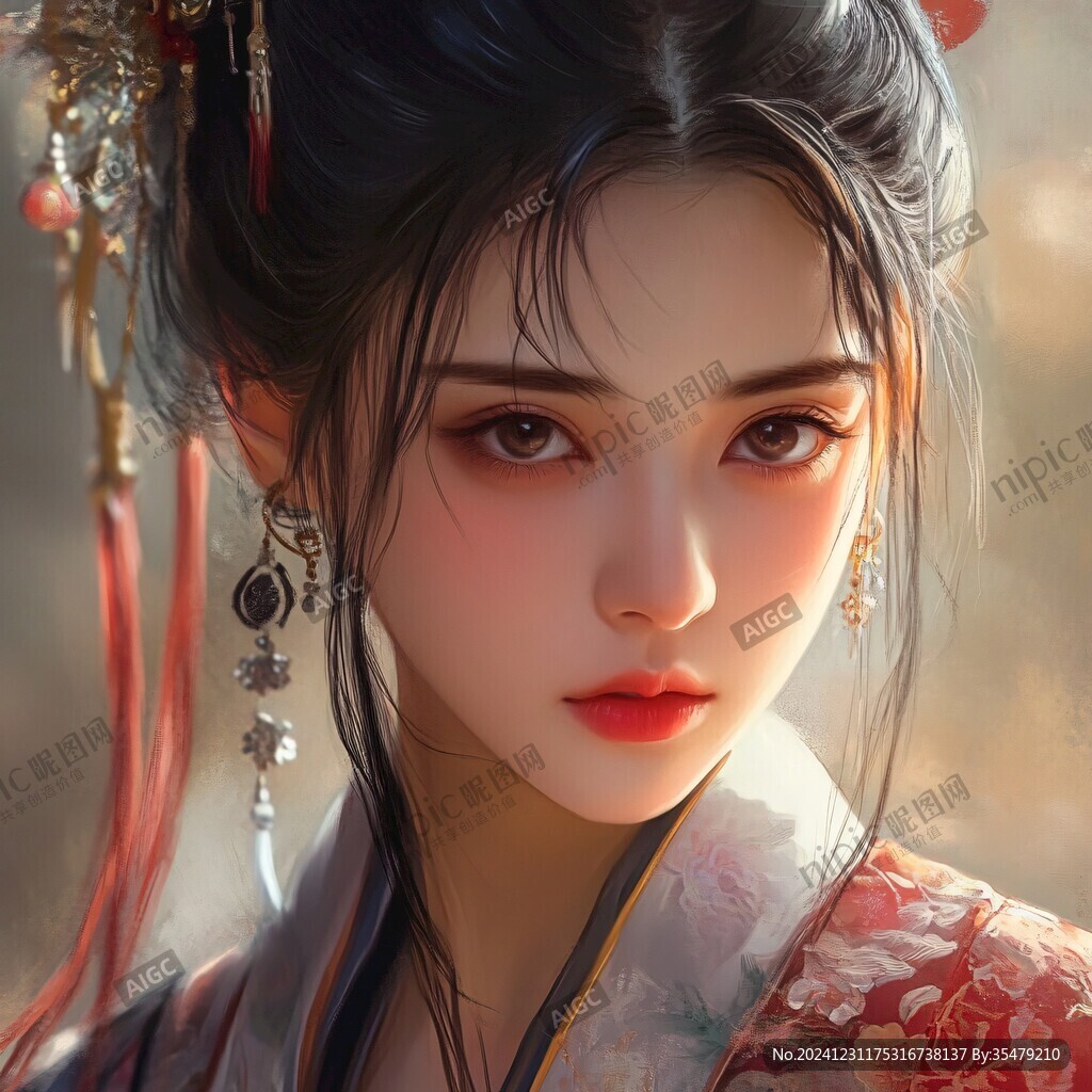 板绘人像