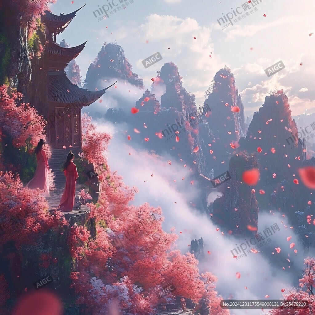 古风人物大场景