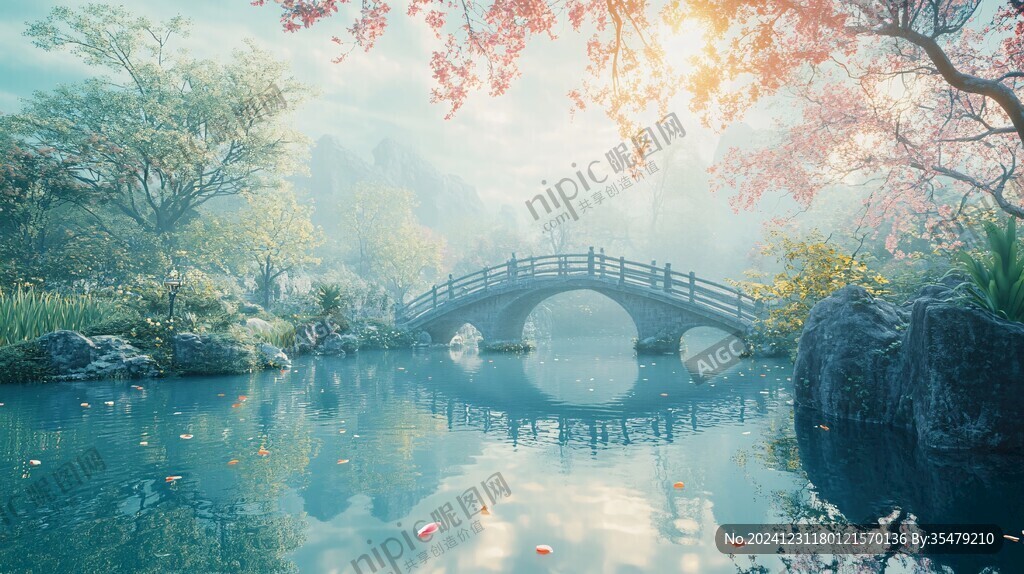 游戏山水场景