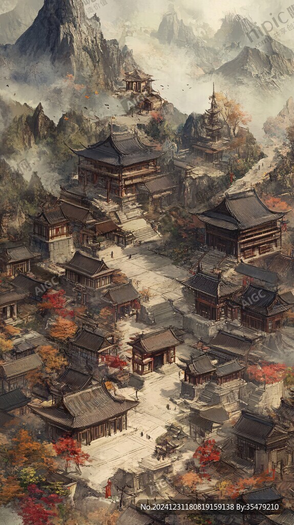 古风人物大场景