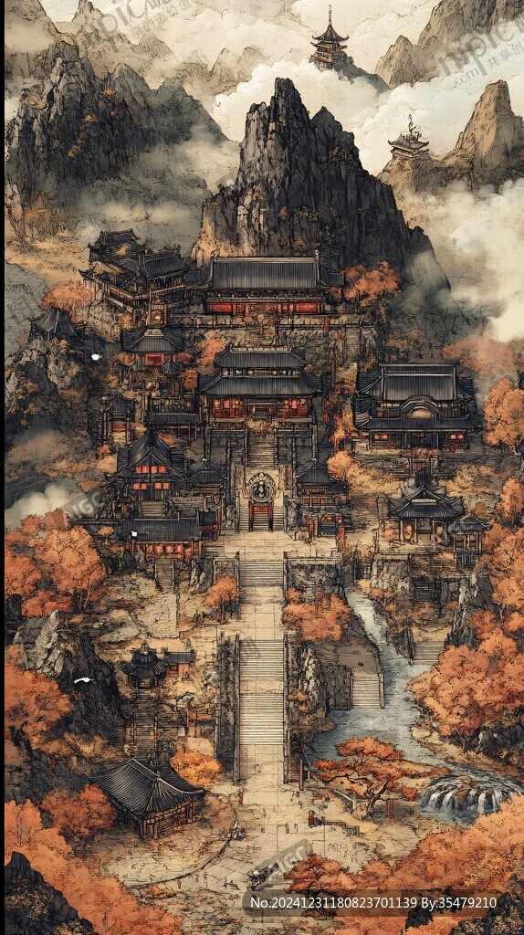 古风仙境天上宫阙