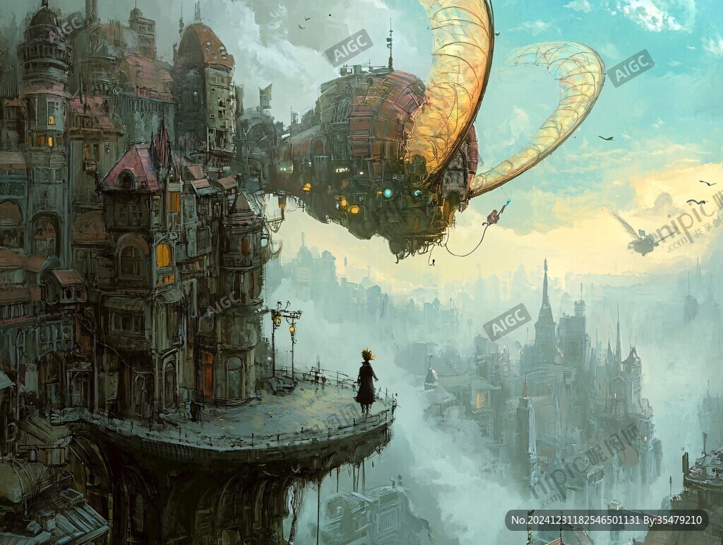 幻想城市风景
