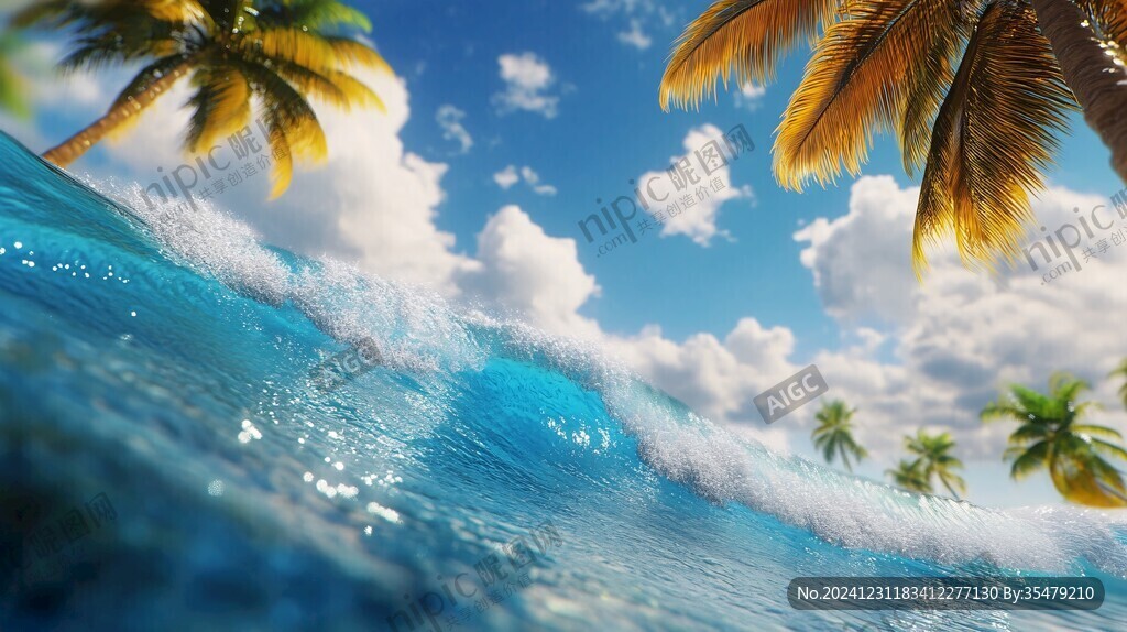 3d海浪