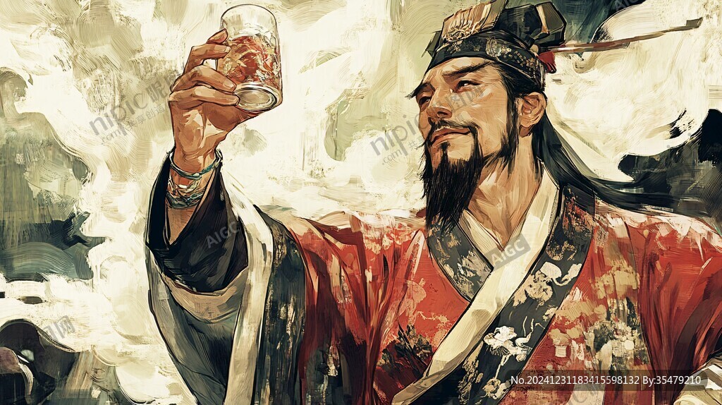 武将贪酒