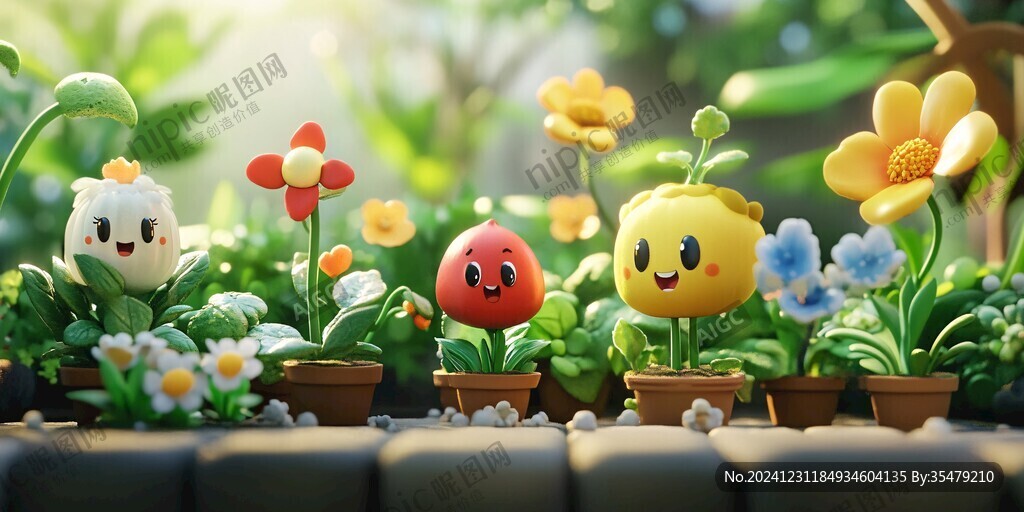 植物小场景