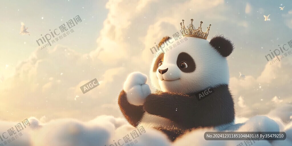 卡通熊猫壁纸