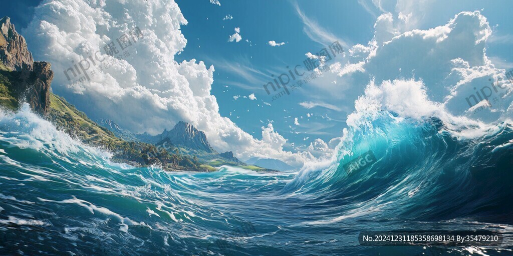 乘风破浪立体效果