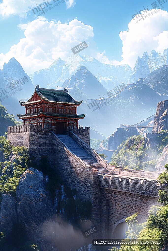 欧美风格长城