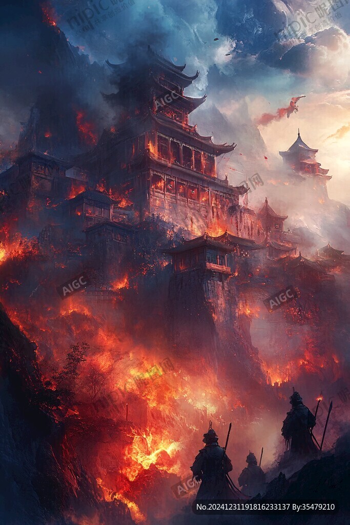古风仙境天上宫阙