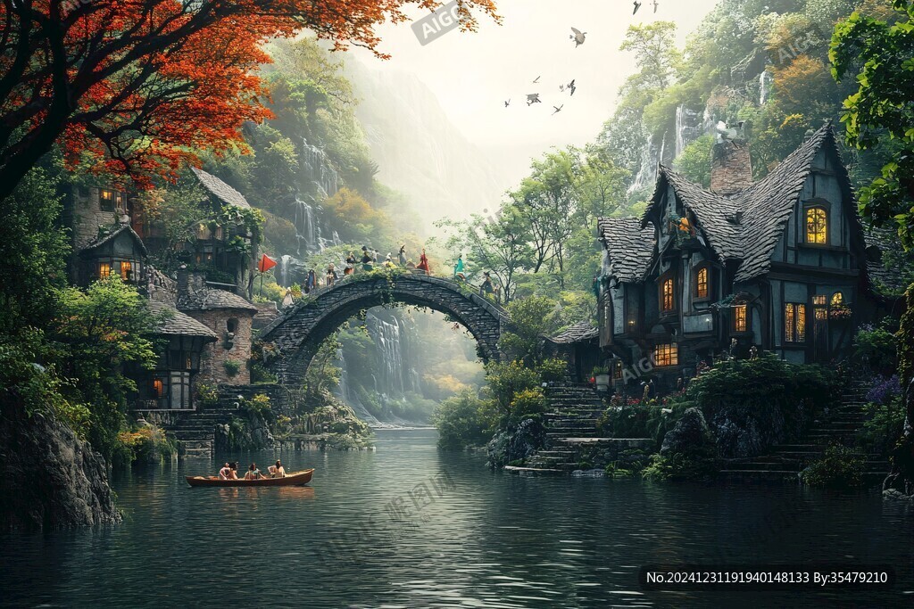 写实风景合成