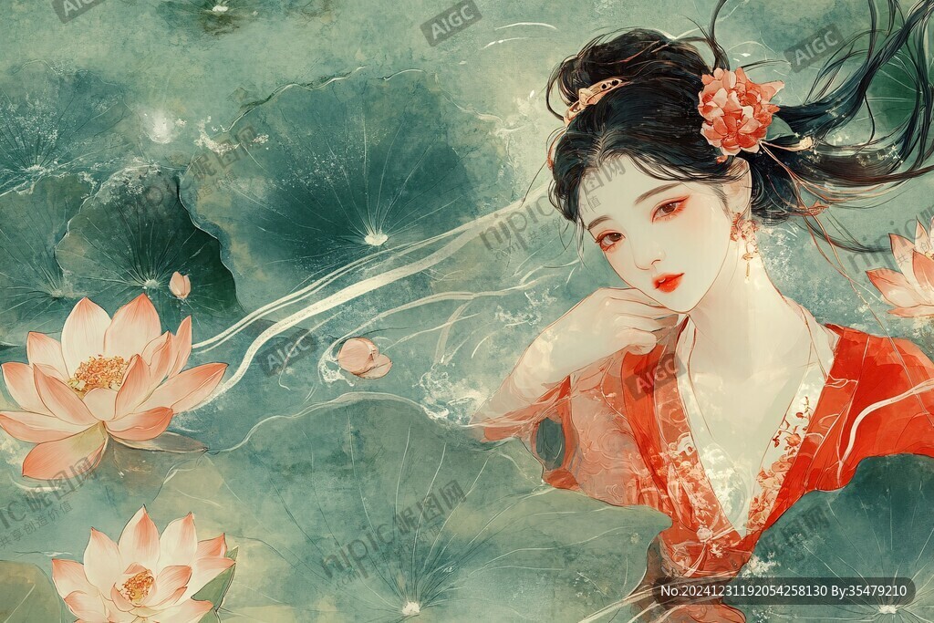 言情插画