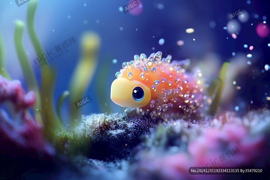 海底世界珊瑚虫
