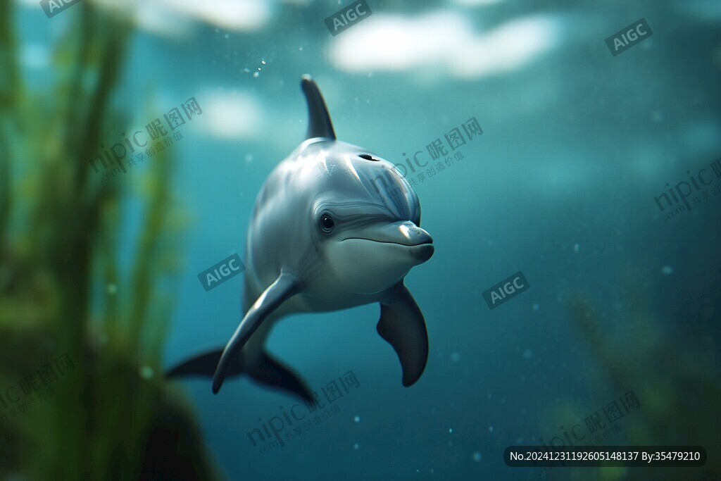 3d海豚