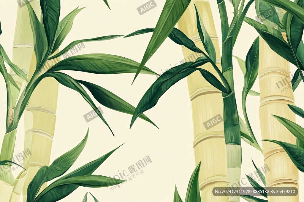 甘蔗包装插画