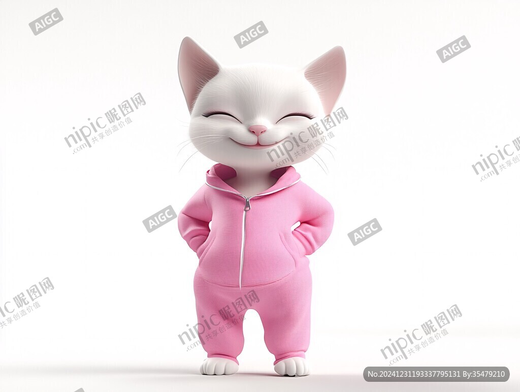 3d卡通猫咪