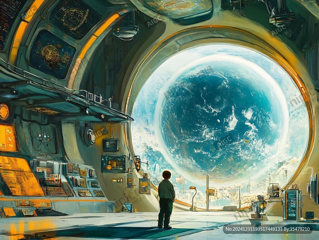 AI创作图科幻画作 科幻题材插画 流浪地球风格 元宇宙科幻 元宇宙科技元宇宙世界 科幻插画风 科幻概念图 元宇宙形象设计 科幻爱好者 科幻发现 ...