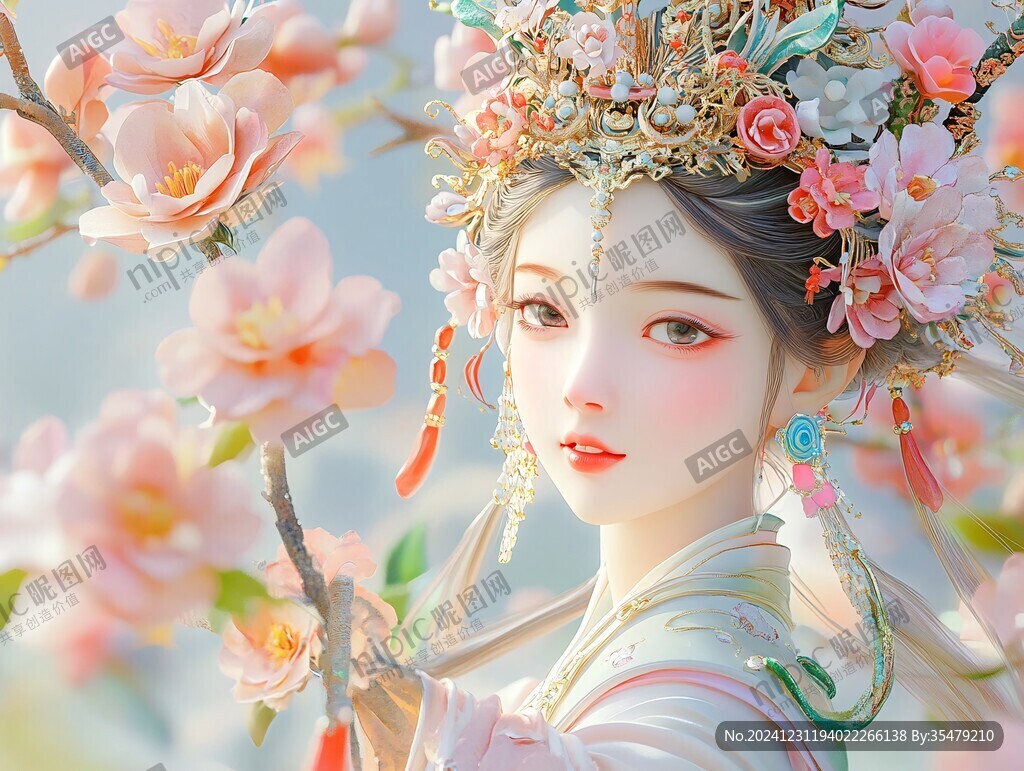 写实人物插画