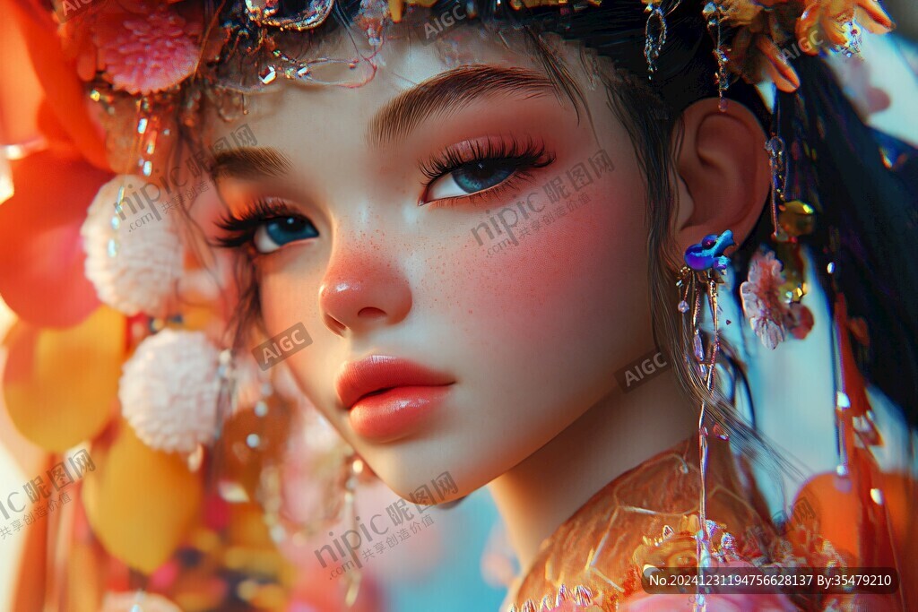 3d女娃
