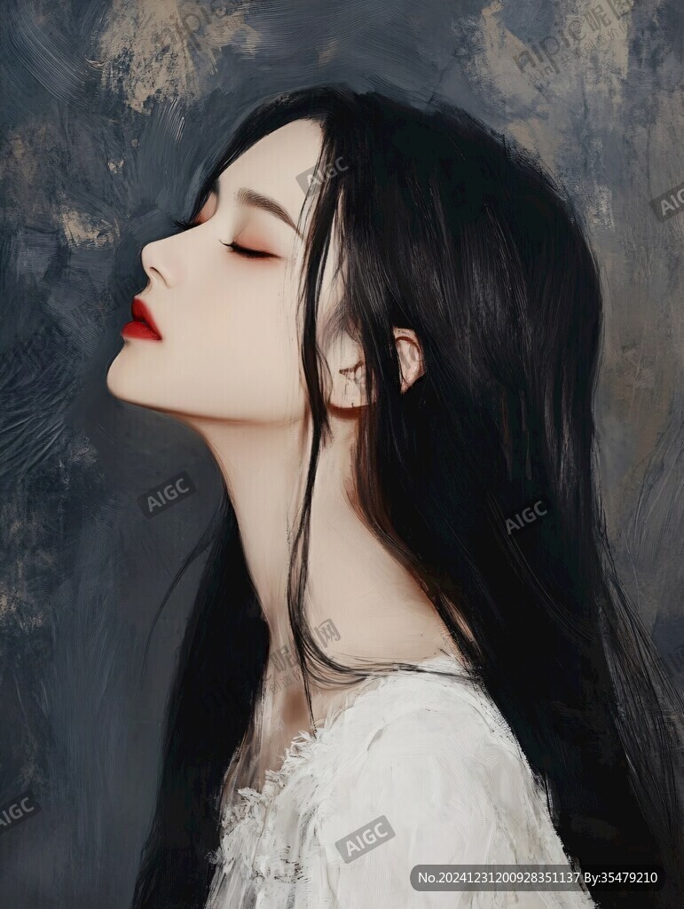 板绘人像