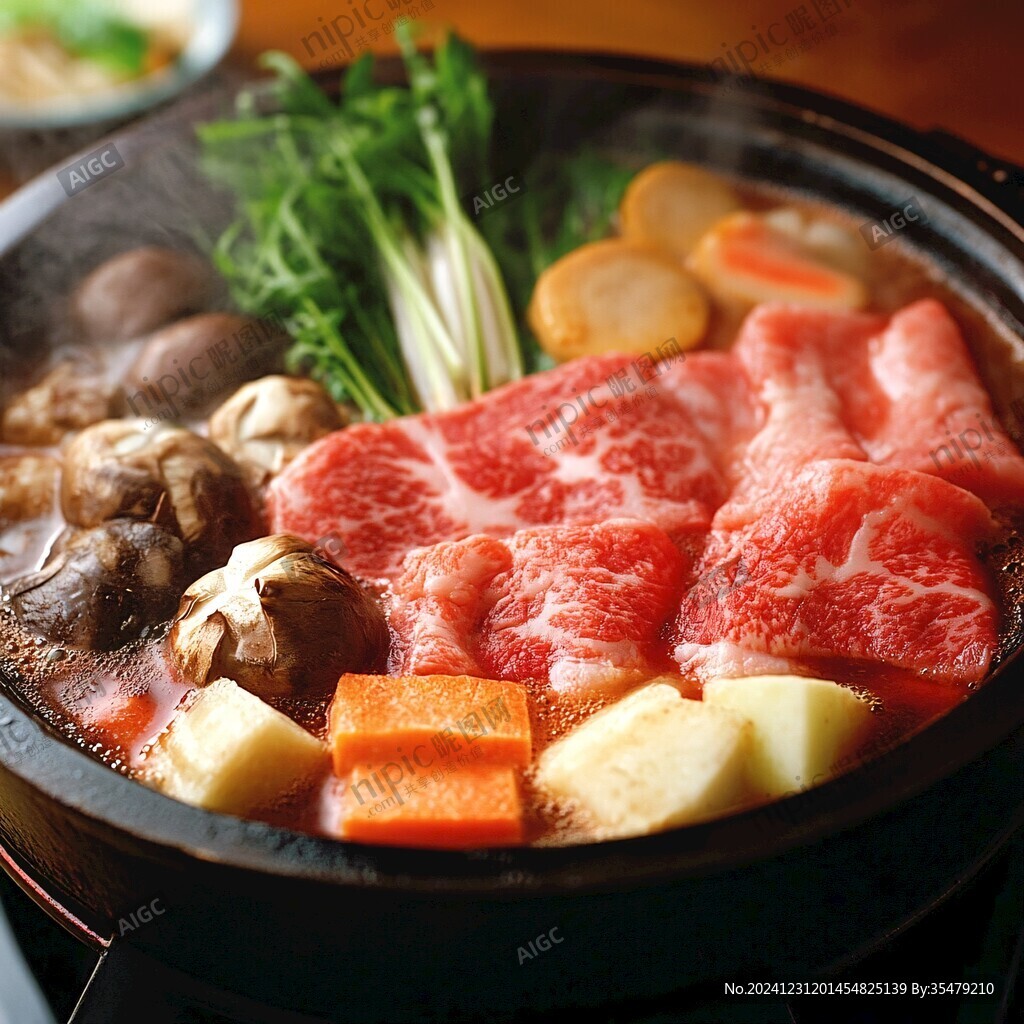 寿喜锅牛肉火锅