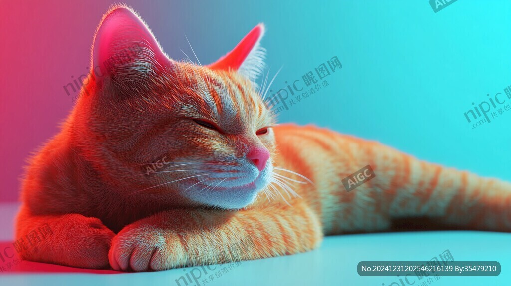 3d卡通猫咪