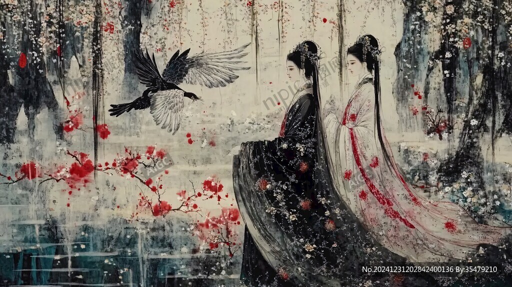古风壁画壁纸