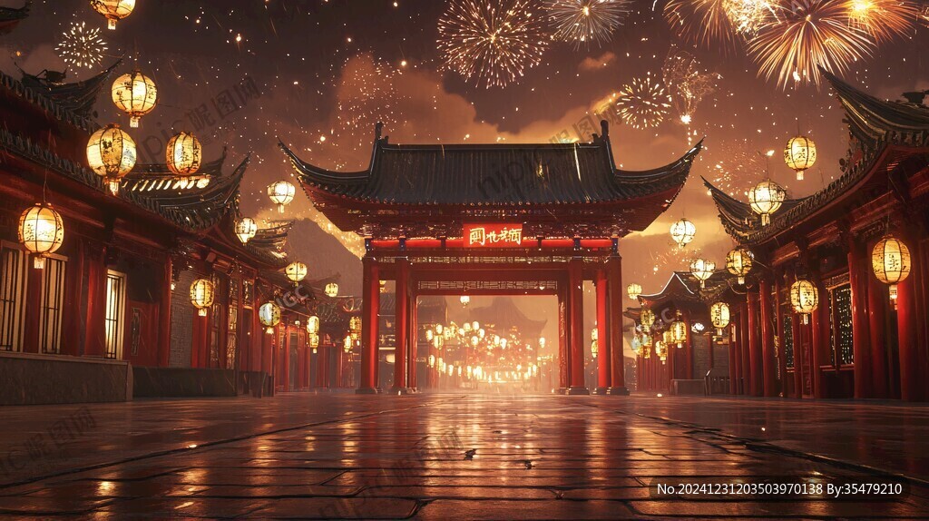 免掉春节拱门