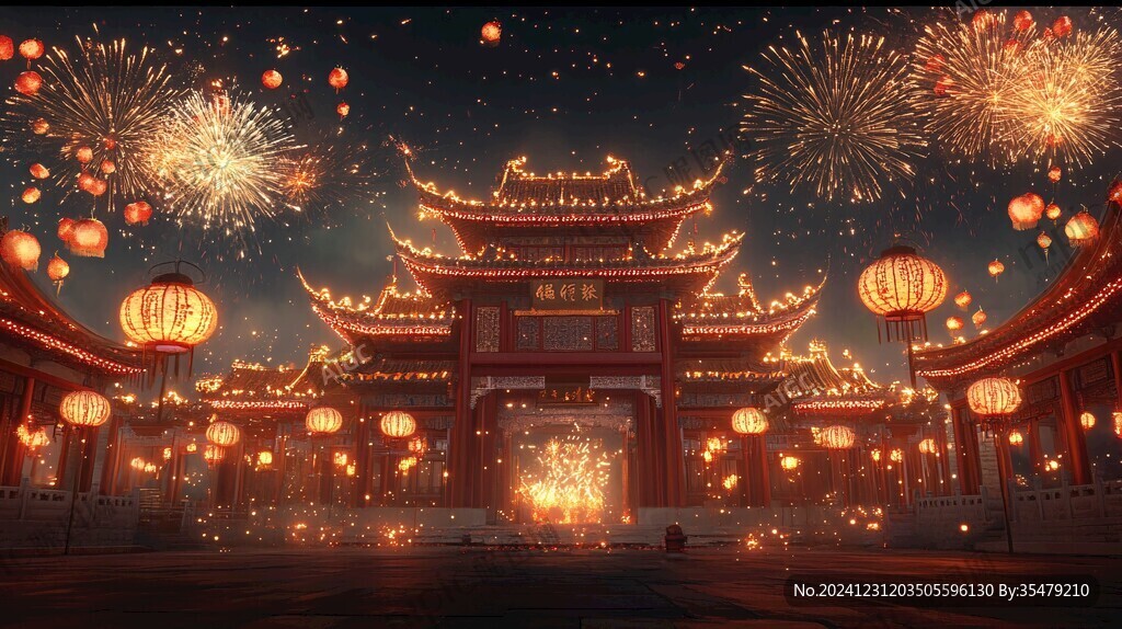 横店插画