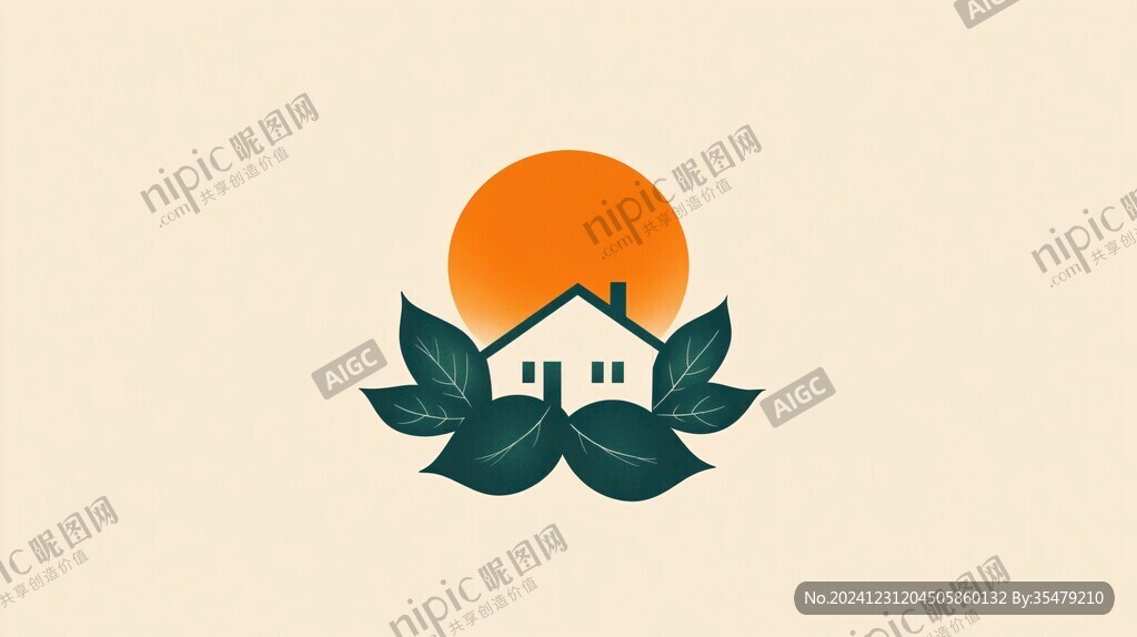 花房logo设计