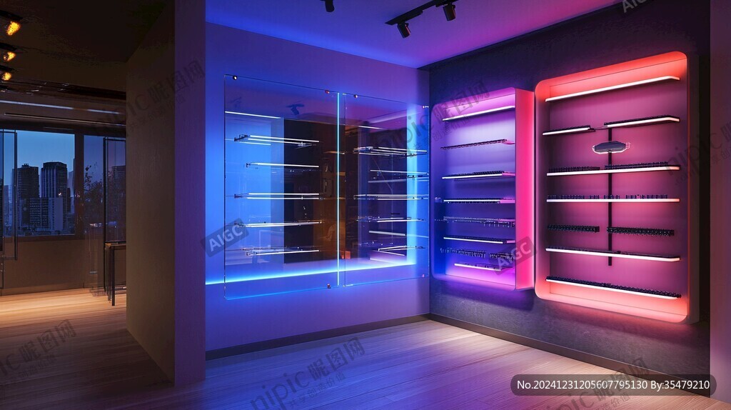 霓虹灯快闪店