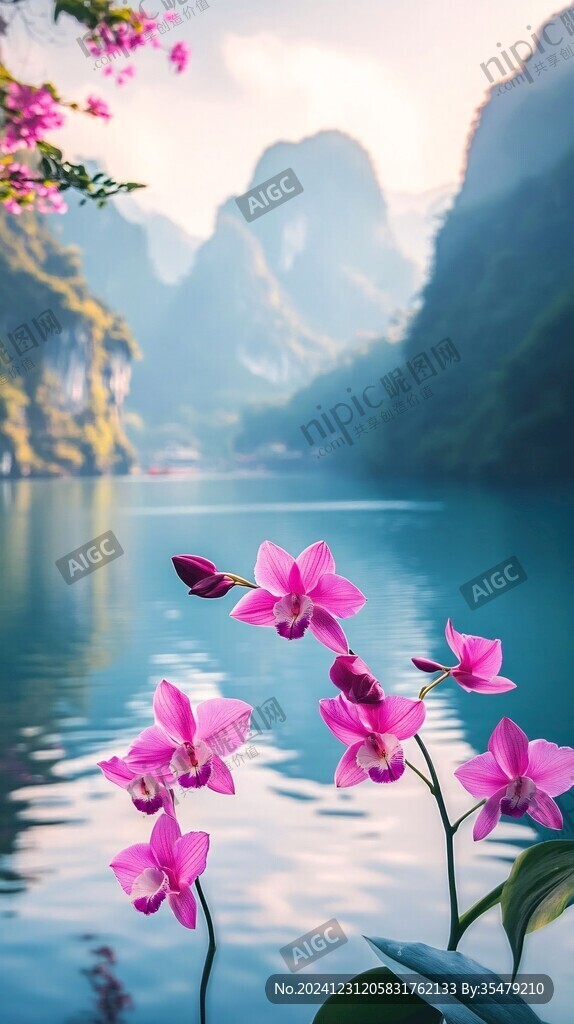 唯美漓江风光