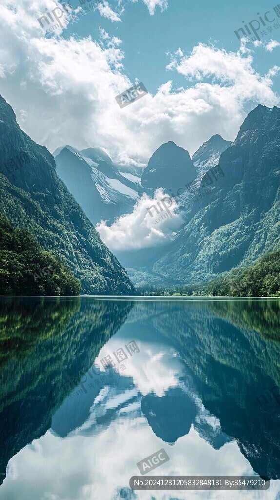 唯美自然山青水秀
