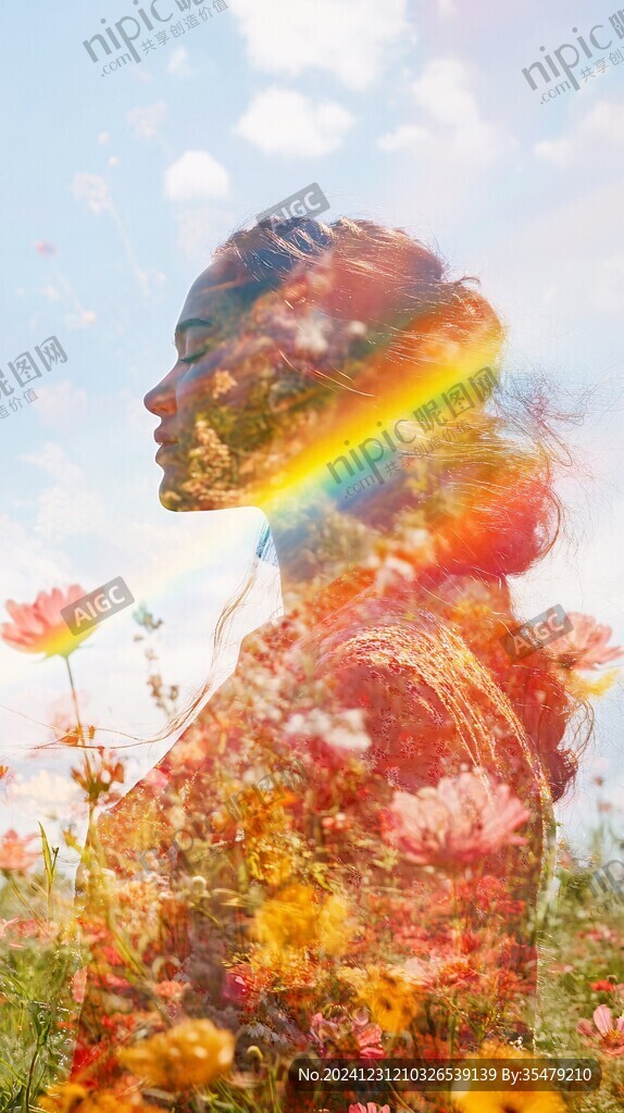 格桑花与女孩