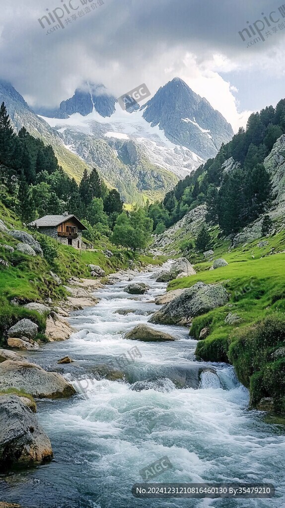 高山河流tif高清图