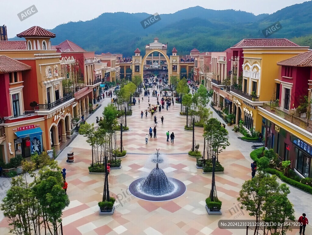 奥特莱斯外景