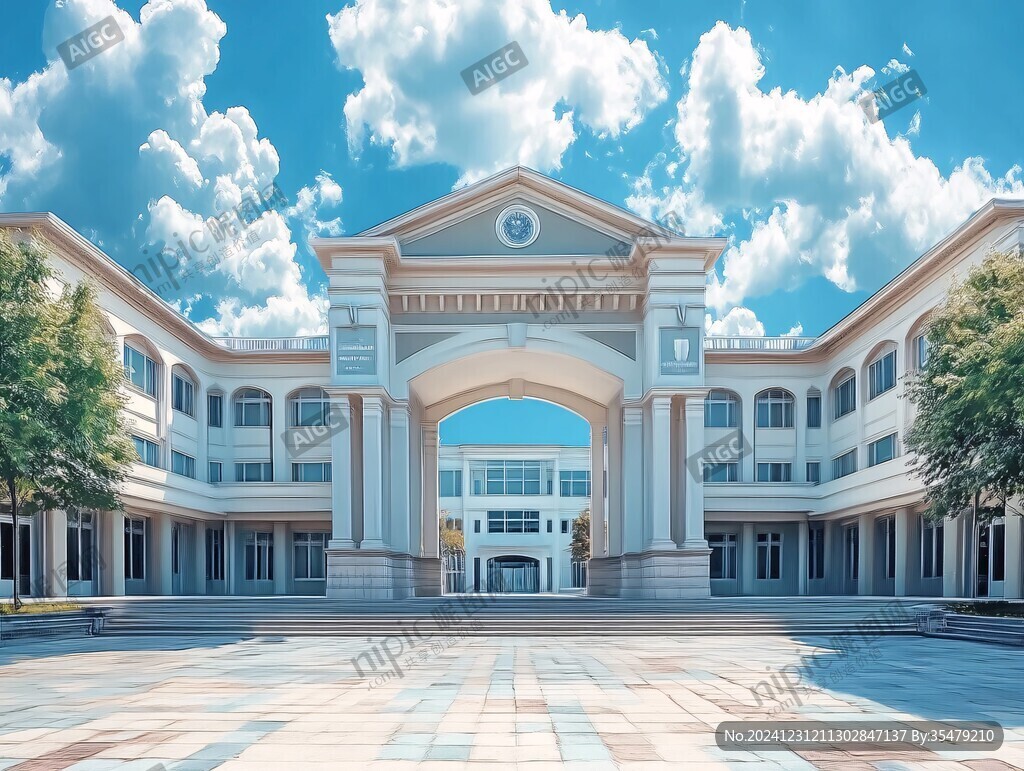 欧式风格校园