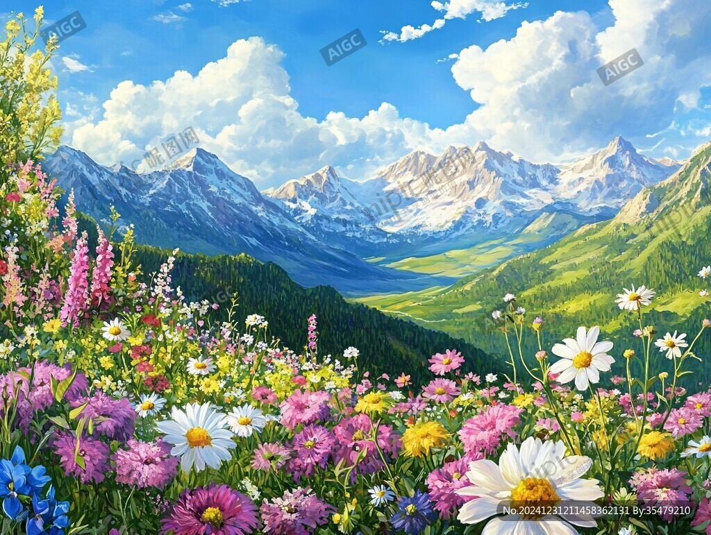 宽幅高清风景画