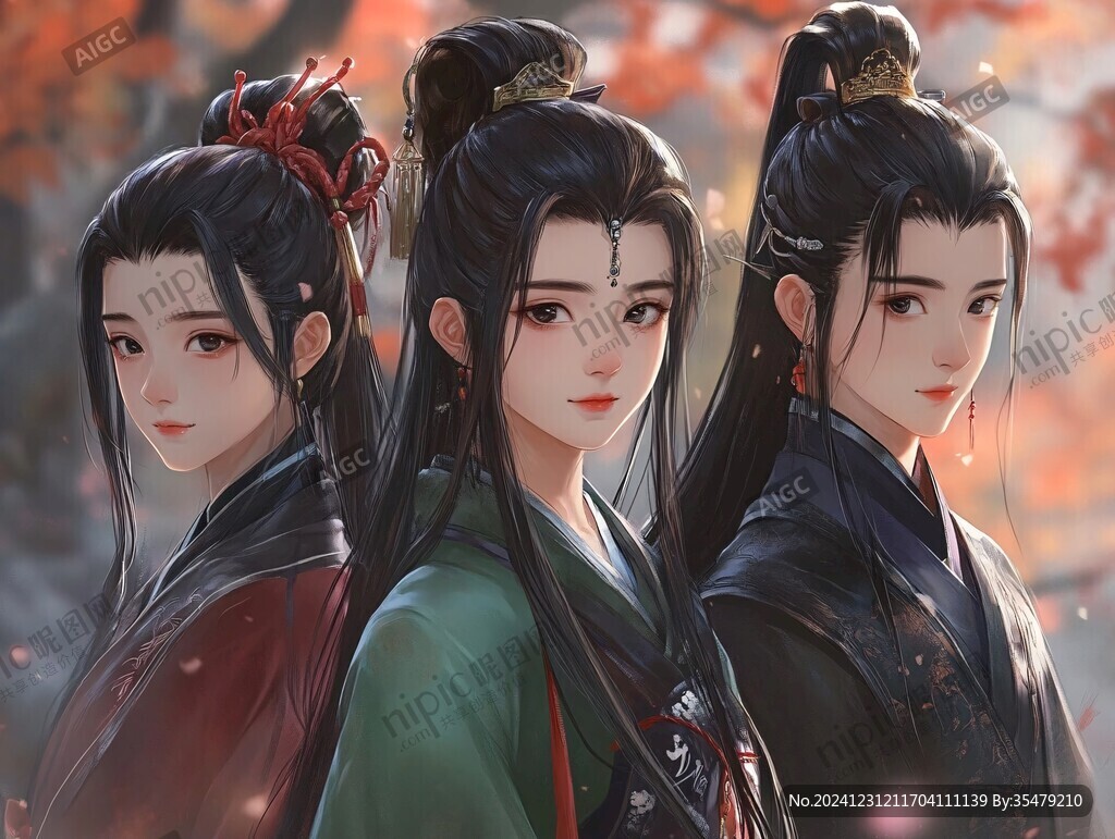 板绘人像