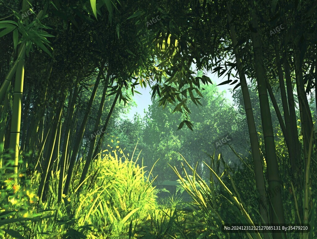 梦幻竹林