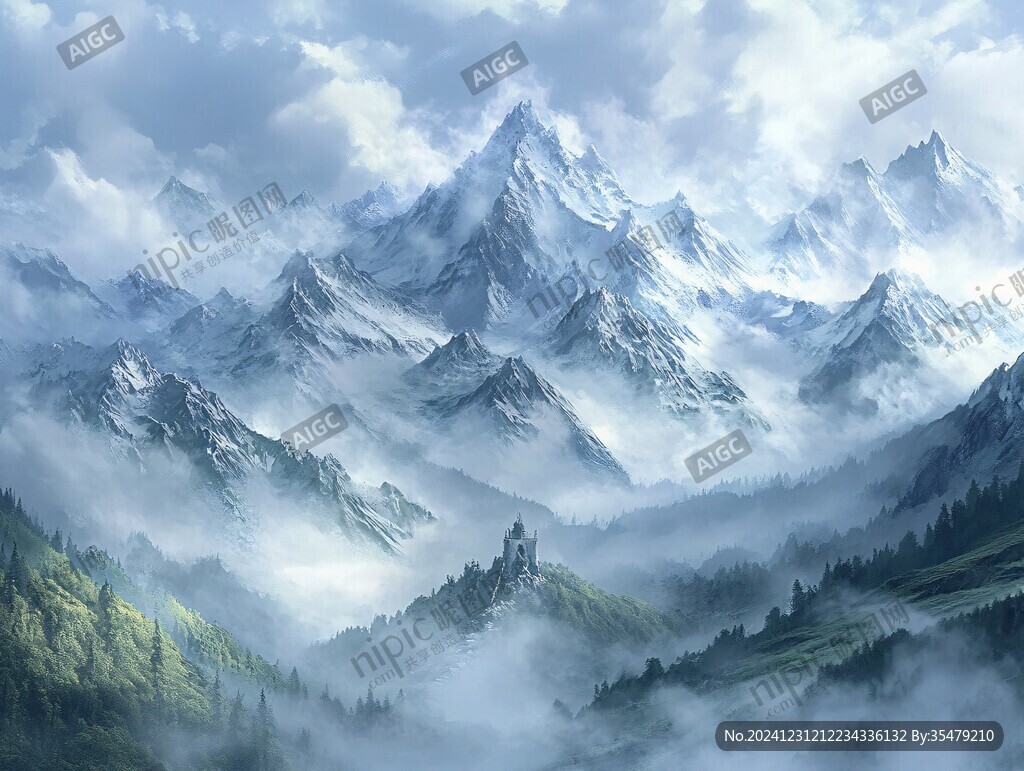 3d云海山脉