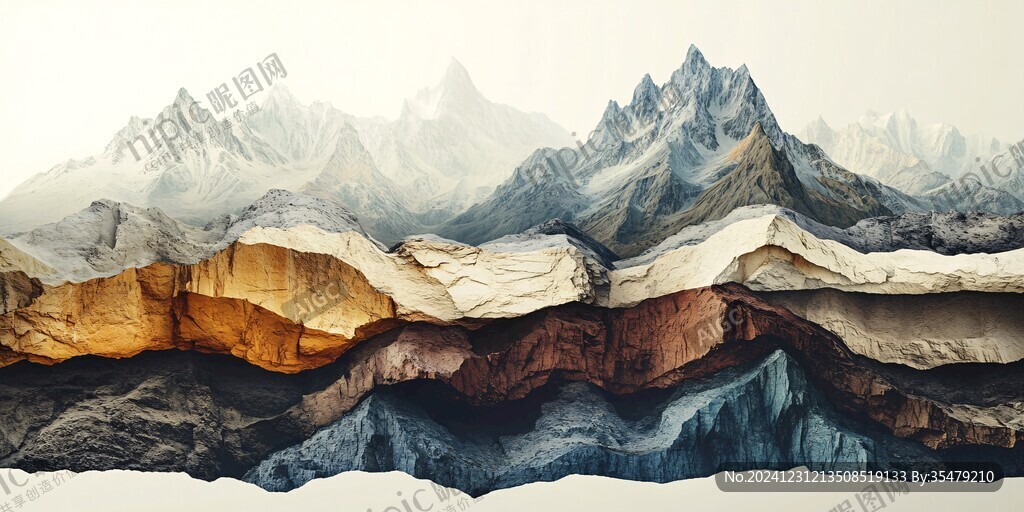 3d山脉背景