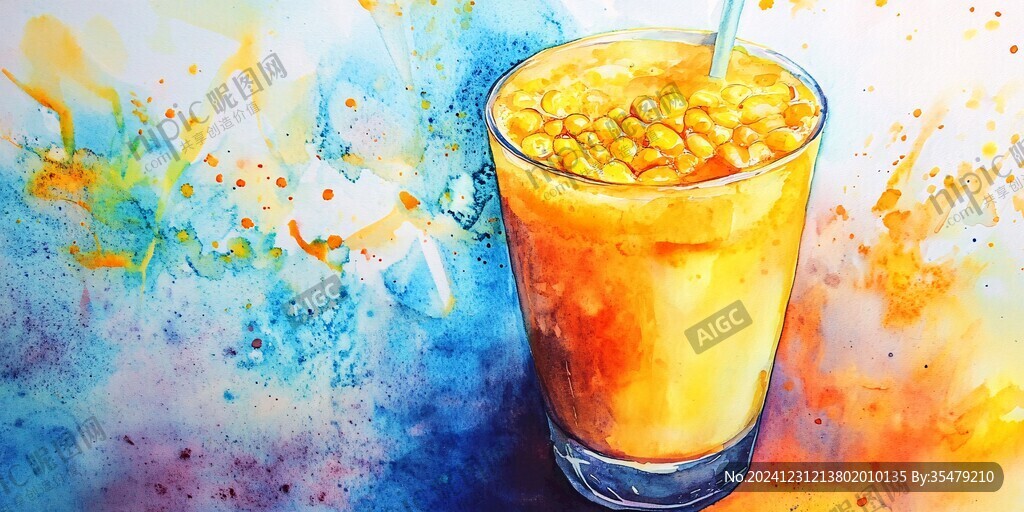 豆浆手绘