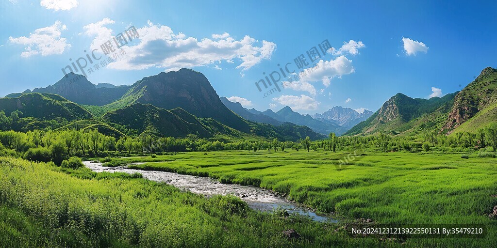 高清宽幅山水风光