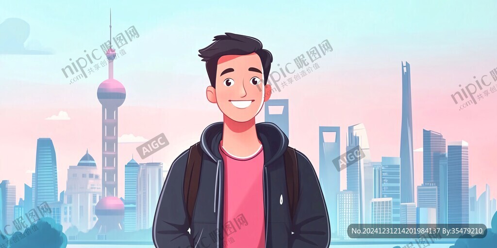 华东地区插画