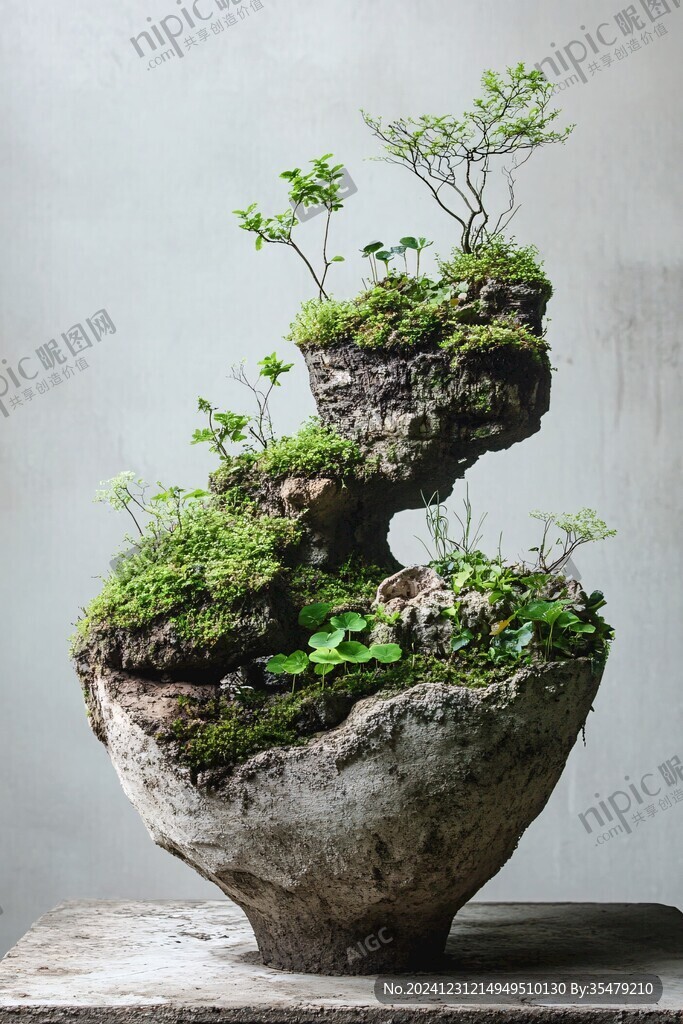艺术创意盆景