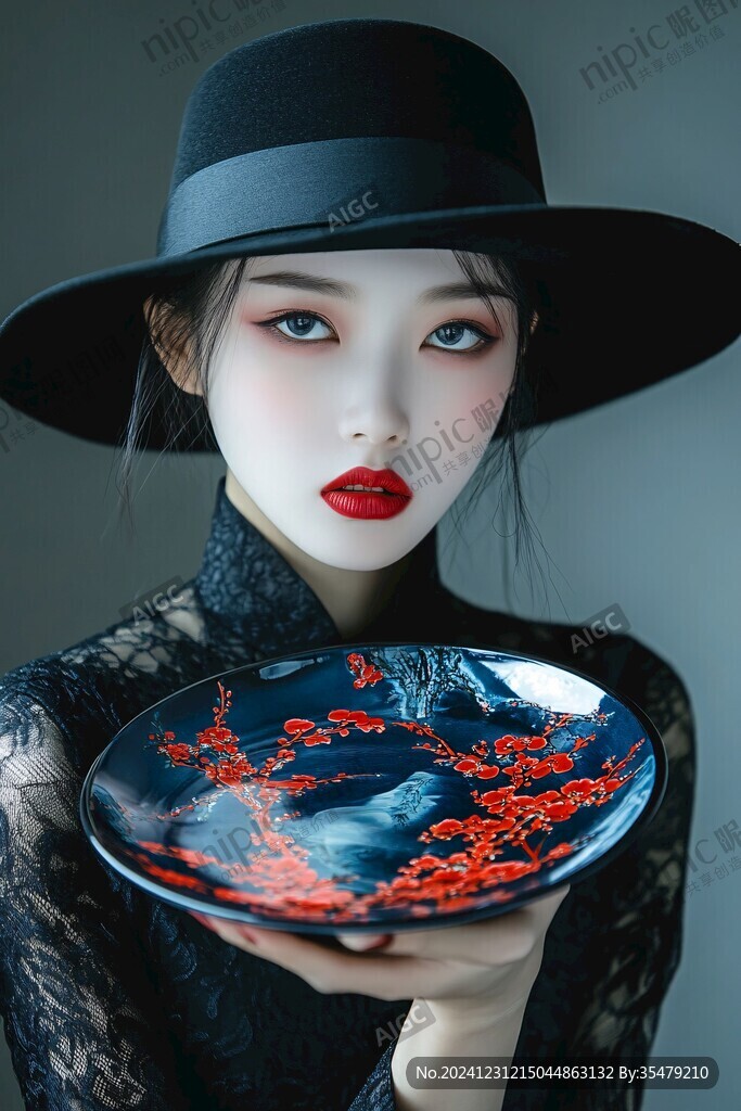 新中式美女