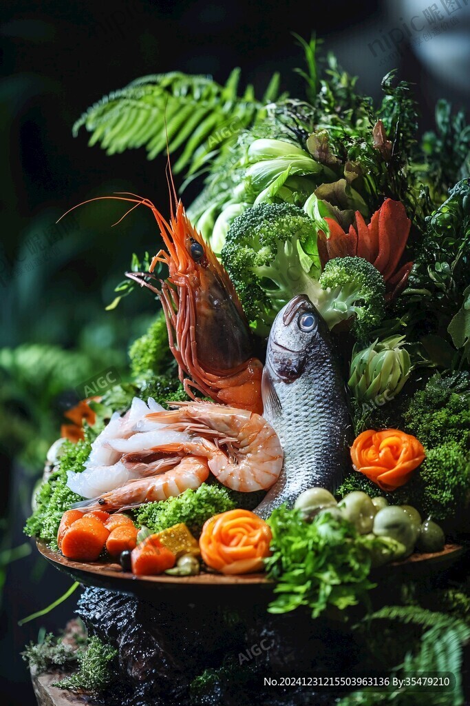 火锅菜品海鲜火锅