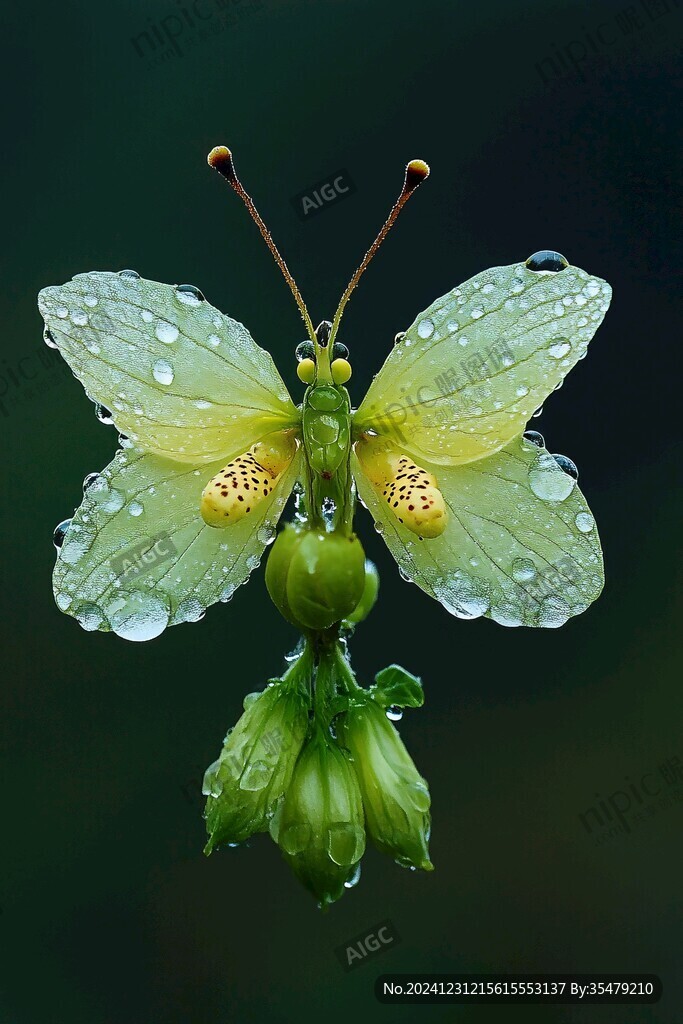 雨中蝴蝶